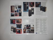 JBL Brochure '81 Altoparlanti Casa L300,L220,L150a,Paragon,4311b,L50 Articoli+Specifiche