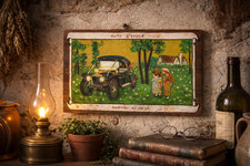 Quadro vintage dipinto a mano