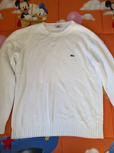 Maglione lacoste 100 cotone - lacoste,