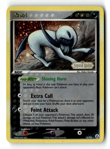 Pokemon card absol reverse - pokemon,