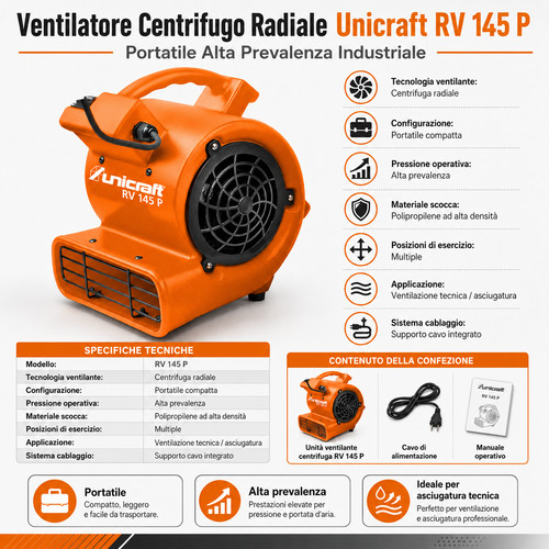 Ventilatore centrifugo radiale - centrifugo,
