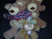 lotto di 3 pelli da pelliccia