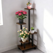 Scaffale per fiori in legno 5