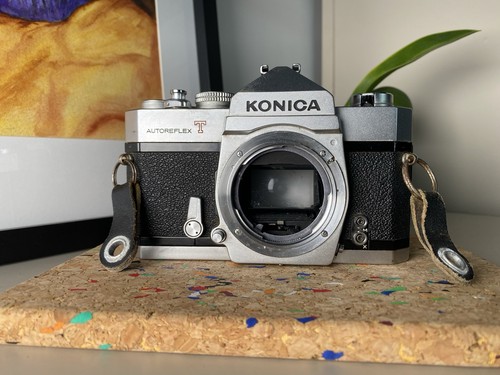 Fotocamera reflex konica - fotocamera,