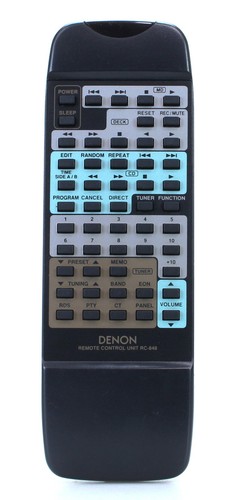 Denon 848 télécommande - denon, rc-848