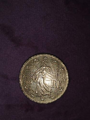 Centesimi france 2001 - 2001, una