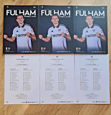 NUOVO!! Programma Fulham FC V