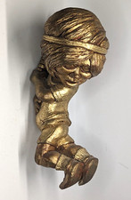 Figurina Vintage Apsit Brothers Of California TENNIS PLAYER 11" Decorazione Parete 1971