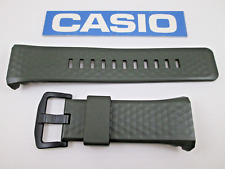 Cinturino orologio originale Casio Pro Trek Smart WSD-F20AGN WSDF20AGN resina verde scuro