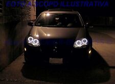 FARI LENTICOLARI VOLKSWAGEN ANGEL EYES GOLF 5 DA 2003 AL 2008 NERI  ++ MOTORINI