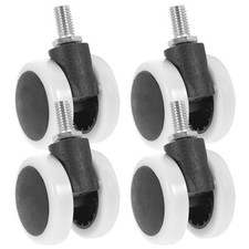  4 Pcs Travel Case Replacement Ruote Per Mobili Piccole Rotelle Mobile Cappenti