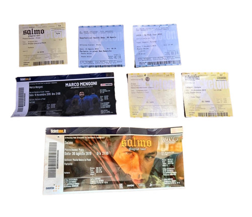 Lotto biglietti concerti - lotto,