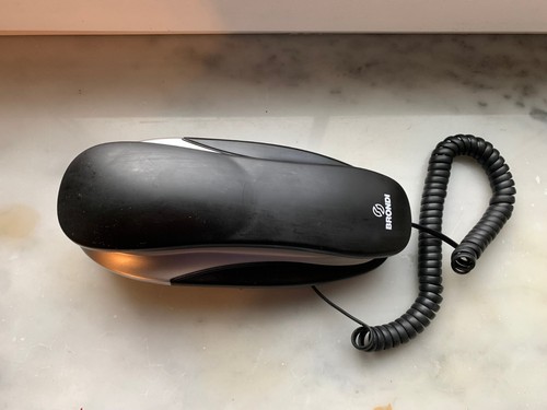 Telefono fisso grigio nero - fisso,