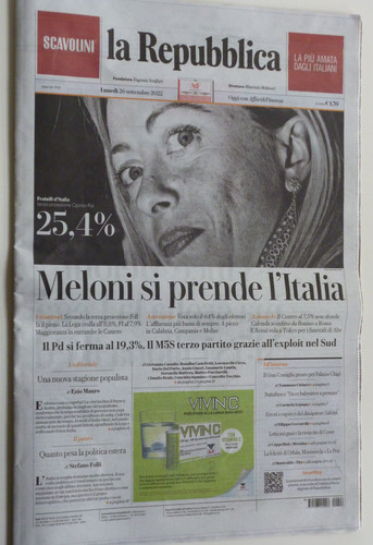 Repubblica giornale - la,