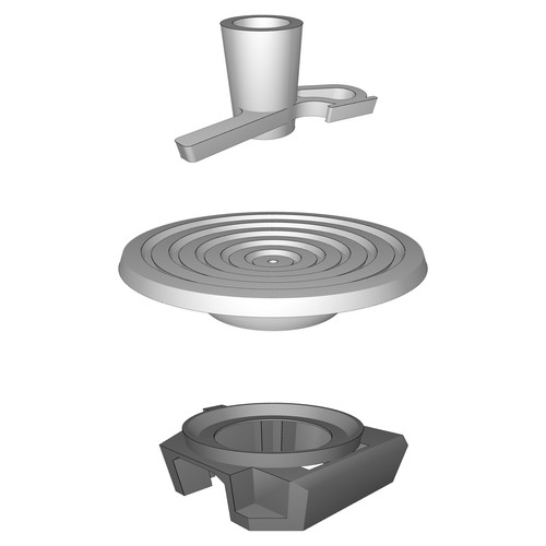 Slew hat thumbstick ricambio - thumbstick,
