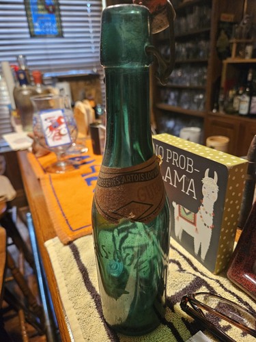Bottiglia birra belgio 1900 - birra,