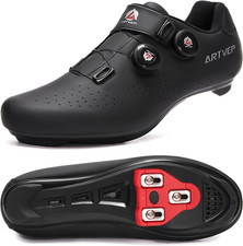 Scarpe Da Ciclismo Da Uomo Scarpe Da Bici Da Strada Compatibile Con SPD E Delta 