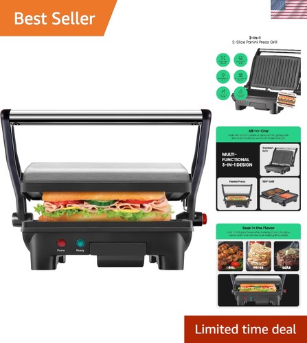 Griglia elettrica panini - elettrica,