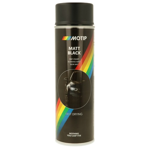 Vernice spray rally nero opaco - nero,