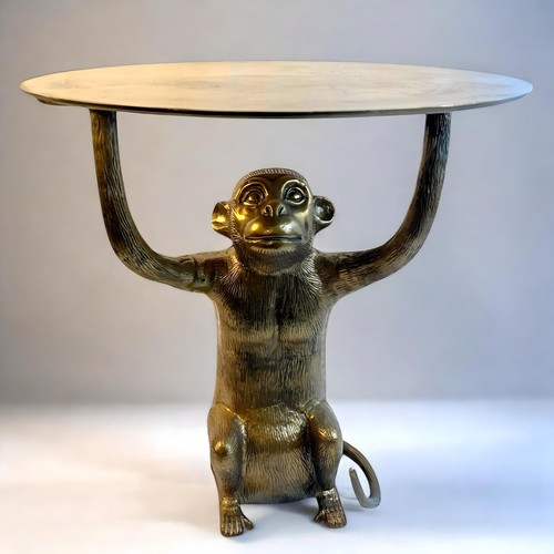 Nuovo tavolo scimmia scultorea