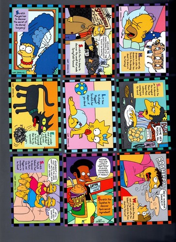 1994 skybox simpson serie - i, 2