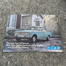 Foglio brochure vendita Fiat