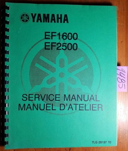 Yamaha ef1600 ef2500 1600 - ef1600,