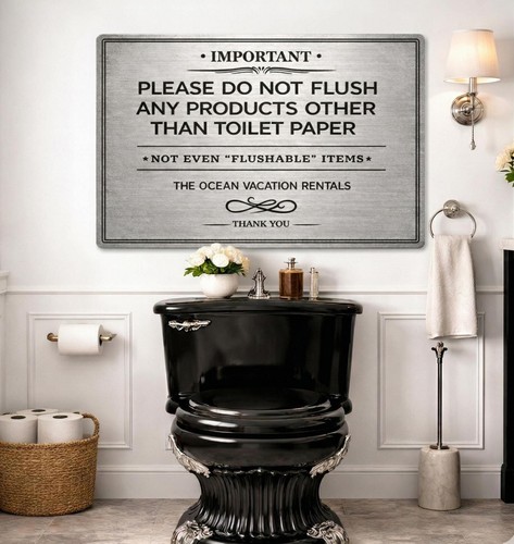 Insegna bagno personalizzata - bagno,