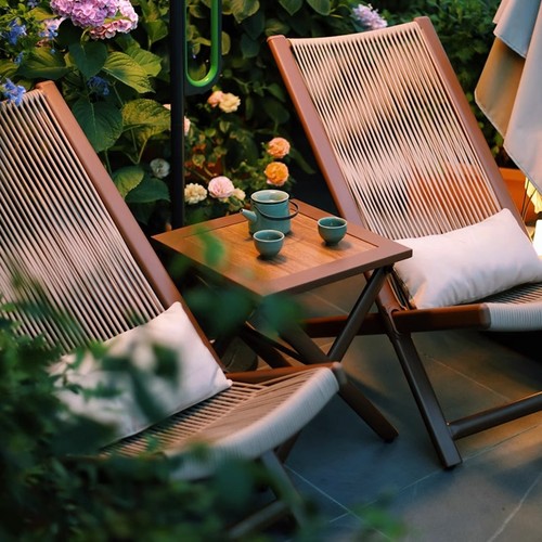 Sedia rattan balcone - in,