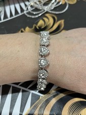 Bracciale Con Zirconi A Forma