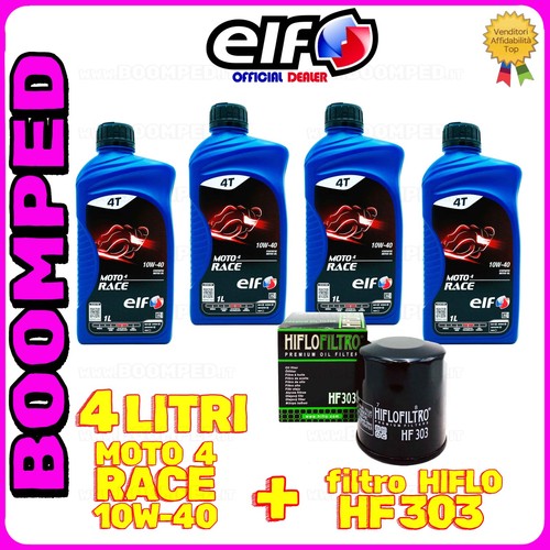 Kit tagliando olio elf moto4 - kit,