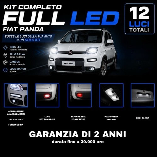 Kit conversione fari full led - conversione,