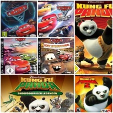 Ps3 Disney/Pixar Risoluzione Collezione 2 🔺️Cars Bundle▫️Parti Kung Fu Panda