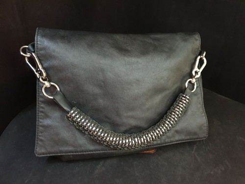 Borsa zara pelle nera - zara,