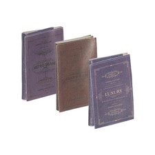 3 Pezzi Decorazione Libri Casa