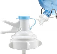 Valvola erogatore acqua riutilizzabile secchio brocca rubinetto plastica bianco e blu 