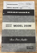 Manuale di servizio Marantz