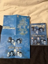 WWE Wwf Dvd Survivor series 2001 Silvervision Near Mint RARE