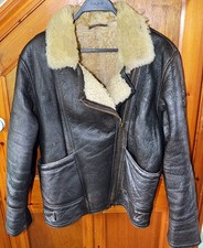 Giacca da volo vintage in vera