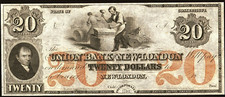CT $20 Union Bank of NEW