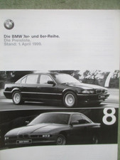 BMW 728i-750iL E38,840CI E31