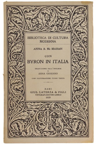Con byron italia cura di - byron, in