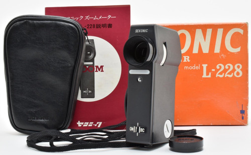 Sekonic 228 zoom - meter, spot
