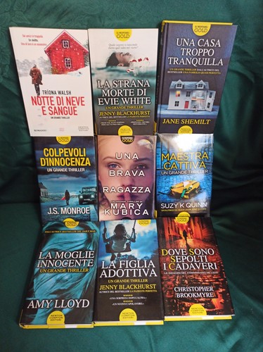 Thriller vari autori lotto - thriller, 2