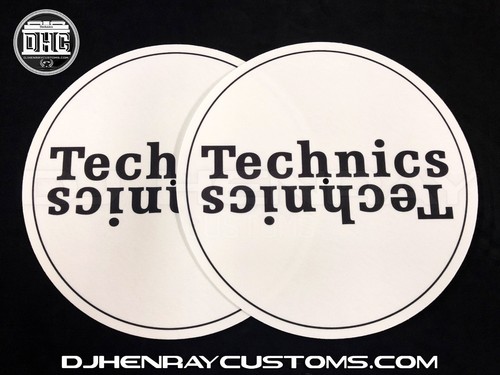 Technics 1200 slipmats bianco - technics,