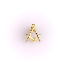 Spilla massonica 17x19mm - spilla,
