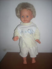 bambolotto senza marchio  anni 60 con elastici h.cm 53