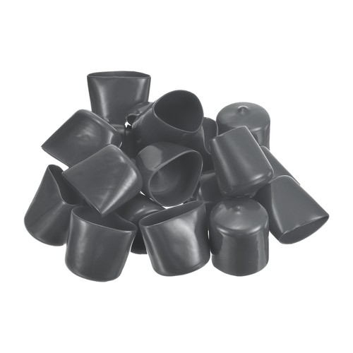 50pz rubber end caps - rubber, id