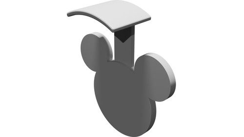 Supporto parete orecchie - supporto,