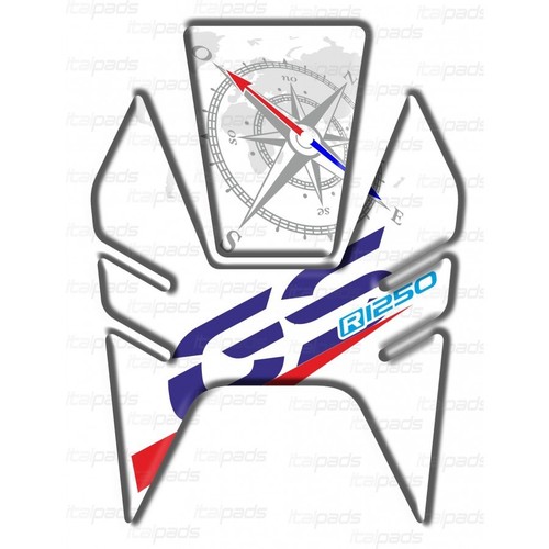 Paraserbatoio bianco blu crn - blu, "crn"
